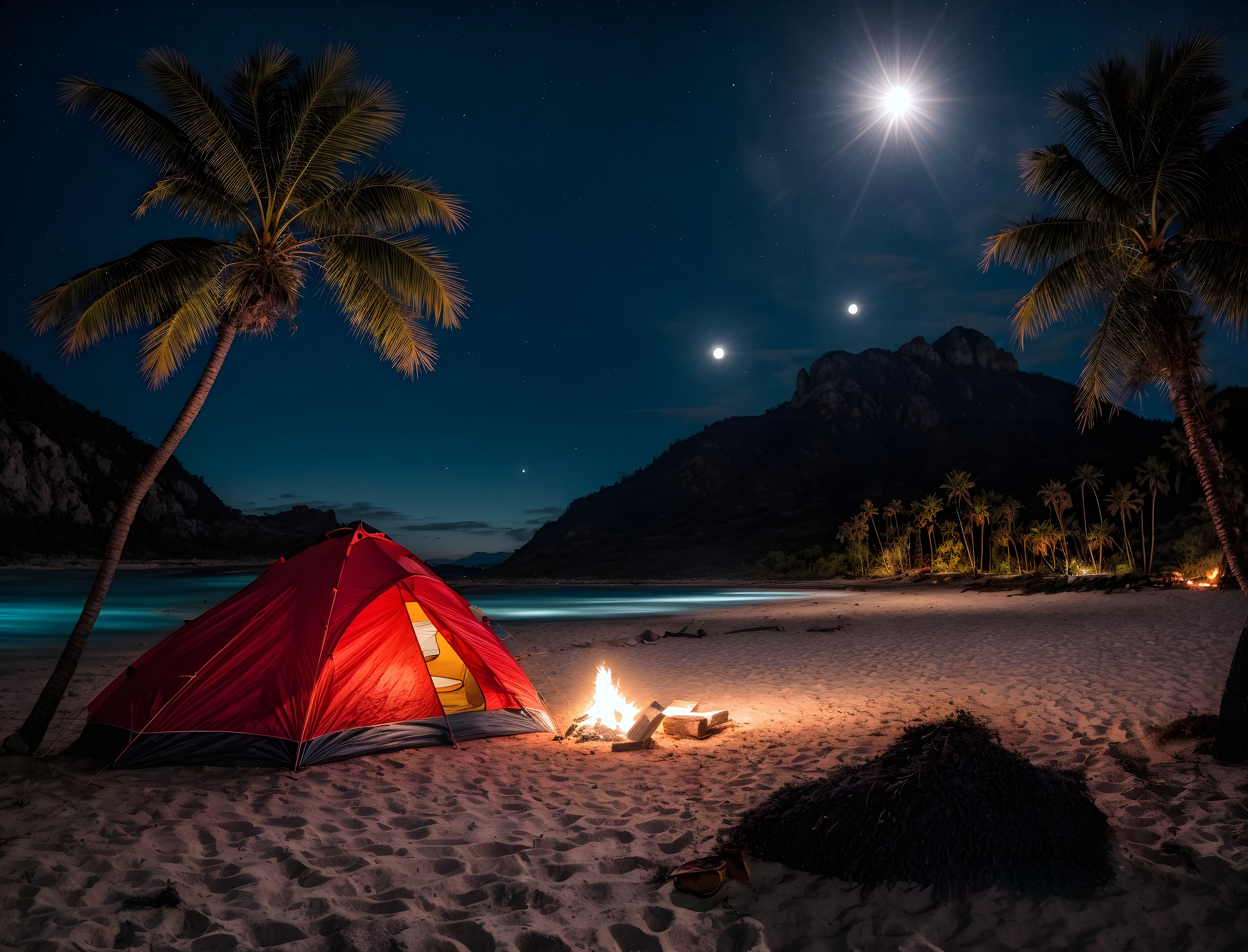 Beach Camping