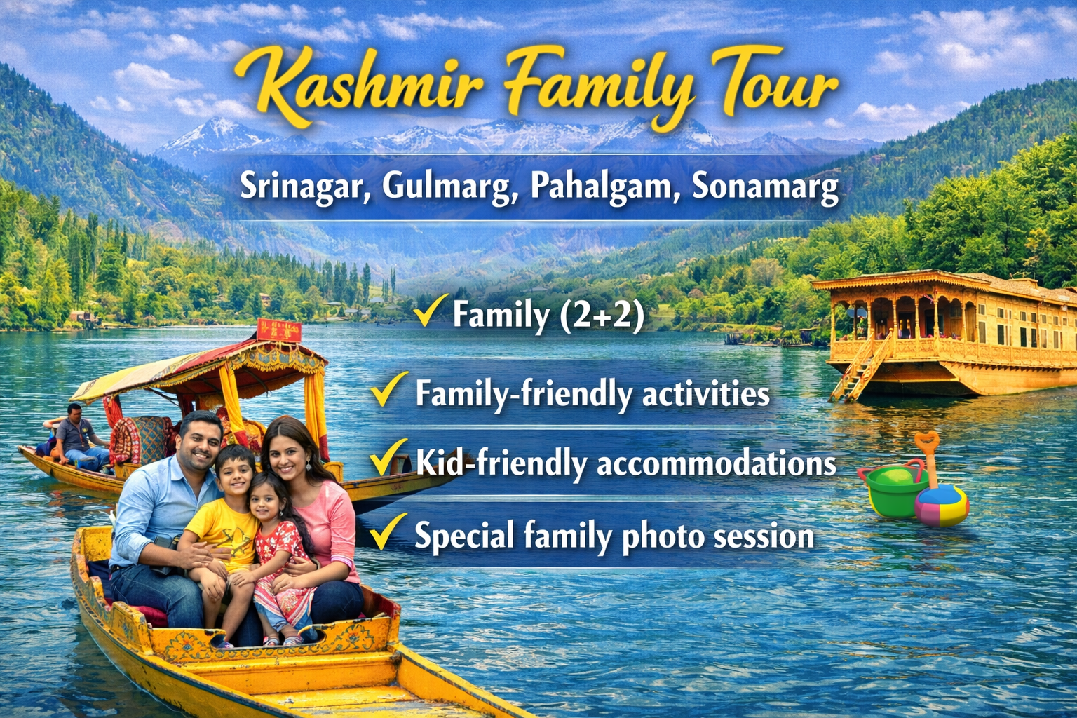 Kashmir Family Tour